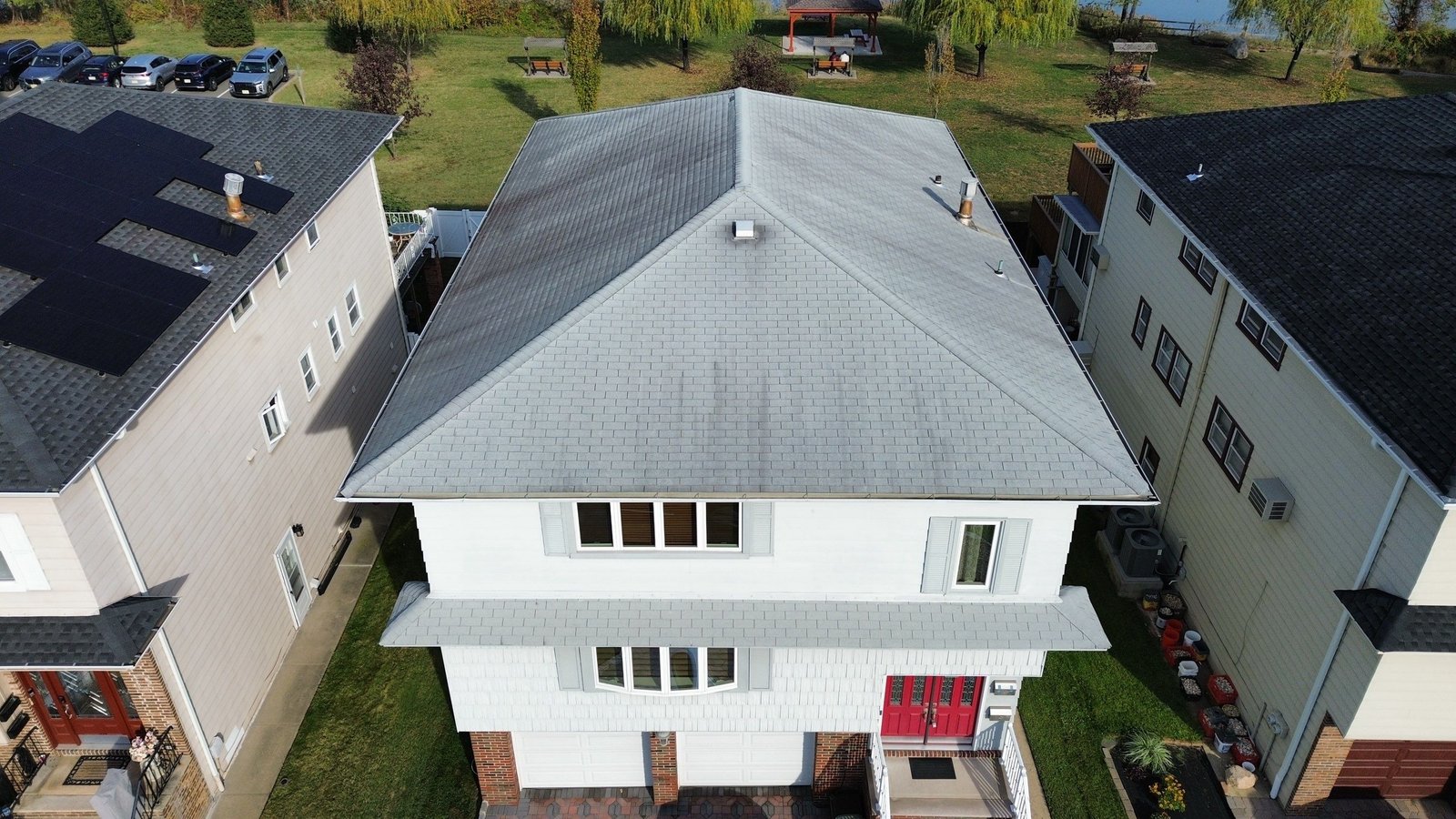 Roofing project before